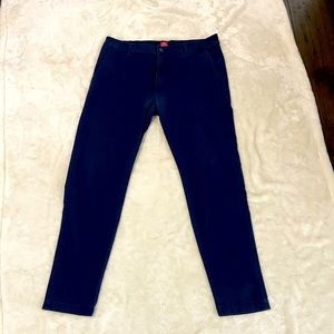 Levi’s Navy Taper Pants. Stretch fit 36/34